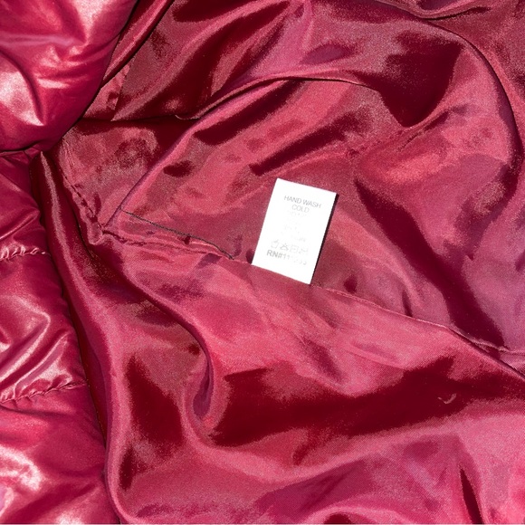 Active Usa puffer maroon jacket medium - Picture 9 of 10
